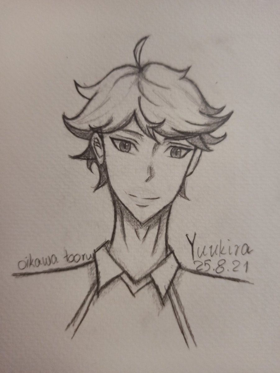 Ushijima Wakatoshi and Oikawa Tooru fan art 😗my boi