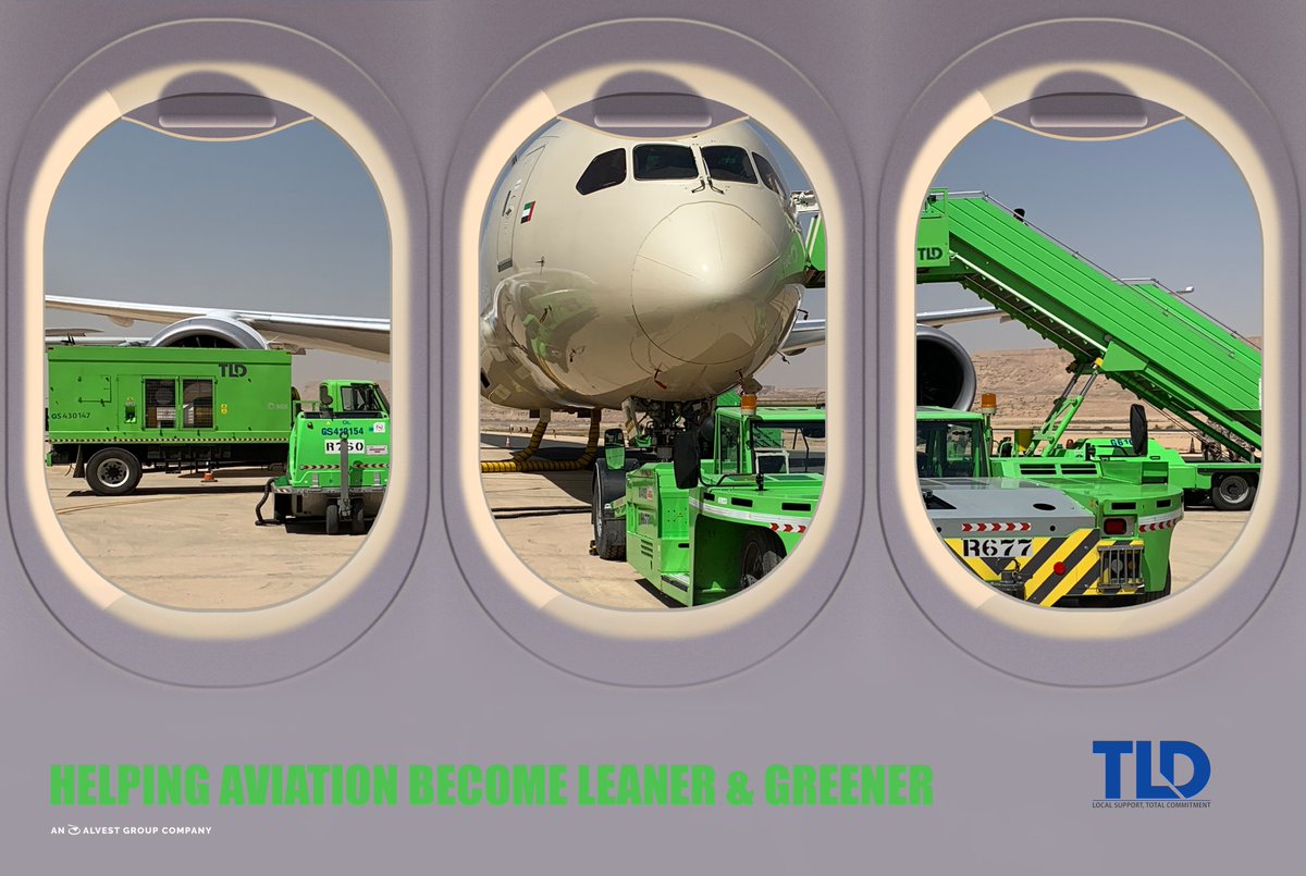 Grab yourselves a window seat with <a href="/TLDGSE/">TLD GSE</a> as we continue our journey to help aviation become LEANER &amp; GREENER.

Through innovative design &amp; advanced manufacturing processes we're providing the industry with a range of sustainable GSE

The future is bright, the future is green.