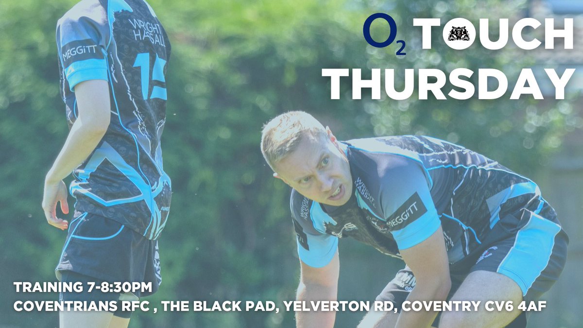 Covcorsairsrfc's tweet image. 🏴‍☠️🏉 It's #O2Touch Thursday!
📧 Send us a message for more information