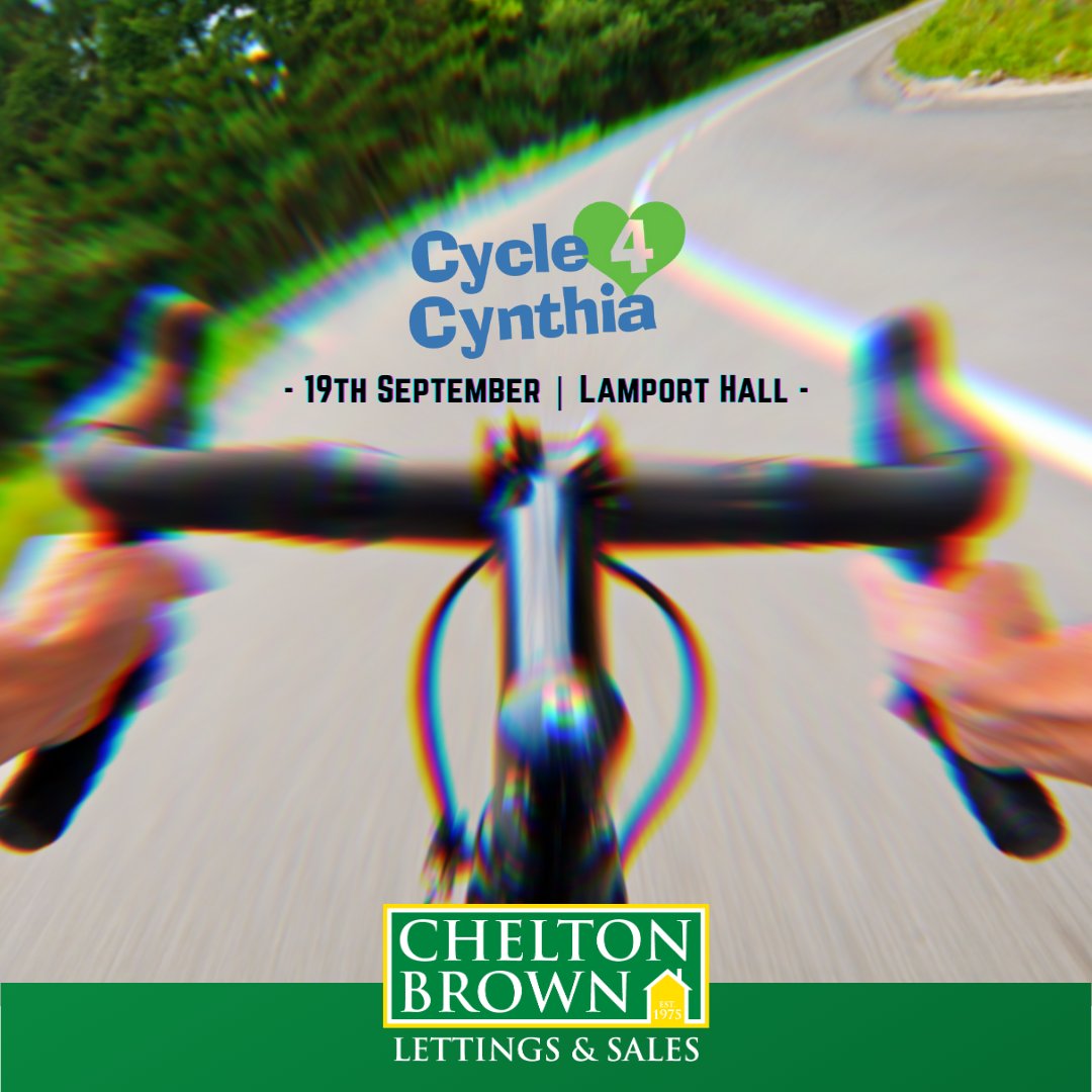 CheltonBrownLtd (@cheltonbrownltd) on Twitter photo We're really looking forward to <a href="/Cycle4Cynthia/">Cycle4Cynthia</a> 2021! And we're pleased to be one of the partners once again this year. See you there on the 19th of September at Lamport Hall. Register at cycle4cynthia.co.uk
<a href="/CynthiaSHospice/">Cynthia Spencer</a> #cycle4cynthia #cycle #CheltonBrown #CynthiaSpencer We're really looking forward to <a href="/Cycle4Cynthia/">Cycle4Cynthia</a> 2021! And we're pleased to be one of the partners once again this year. See you there on the 19th of September at Lamport Hall. Register at cycle4cynthia.co.uk
<a href="/CynthiaSHospice/">Cynthia Spencer</a> #cycle4cynthia #cycle #CheltonBrown #CynthiaSpencer