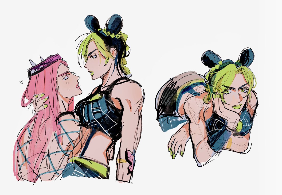 just some jolyne practice. 😳.