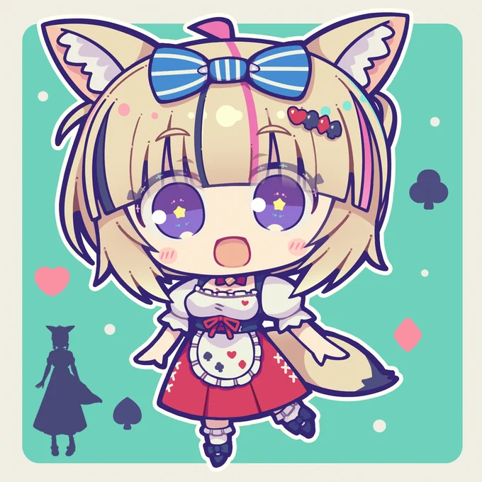 おまるん新衣装おめでと～ございます～🎪!!!楽しみなので、私も予想してみました🌟!!!
「新衣装ロゴが葉などの緑系 → 森 → 赤ずきん → ガーリー系赤ずきん衣装!!!」これだ✨!!!
髪型も「赤ずきん系ぱっつん」にしてみました～!!!
#絵まる #尾丸ポルカ新衣装 