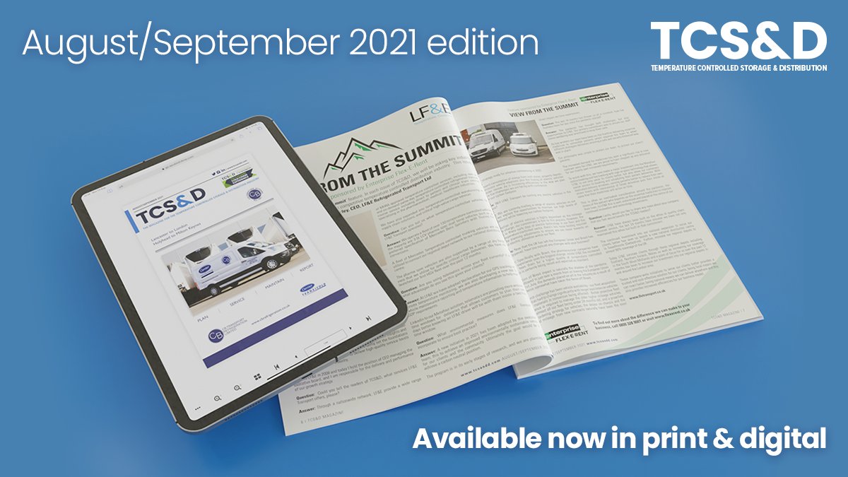 TCSDEvents's tweet photo. Download your copy of @TCSandD at https://t.co/Zd1Tmo7NOr featuring an exclusive 40th Anniversary front cover and feature from @CBRefrigeration.

The "View from the Summit", which is sponsored by Enterprise Flex-E-Rent features Jason Buckley, CEO of @LFERefrigerated.

#coldchain https://t.co/9yq6idsmR7