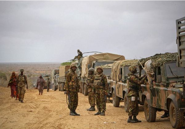 Modahir's tweet photo. heavy fighting between #Kenyan troops and Al-Shabaab took place in Lower Jubba region, fighting broke out in Kudhaa and #Hoosingow islands after Al-Shabaab militants reportedly attacked Kenyan military bases in the area, casualties reported https://t.co/iZFElza2Yk