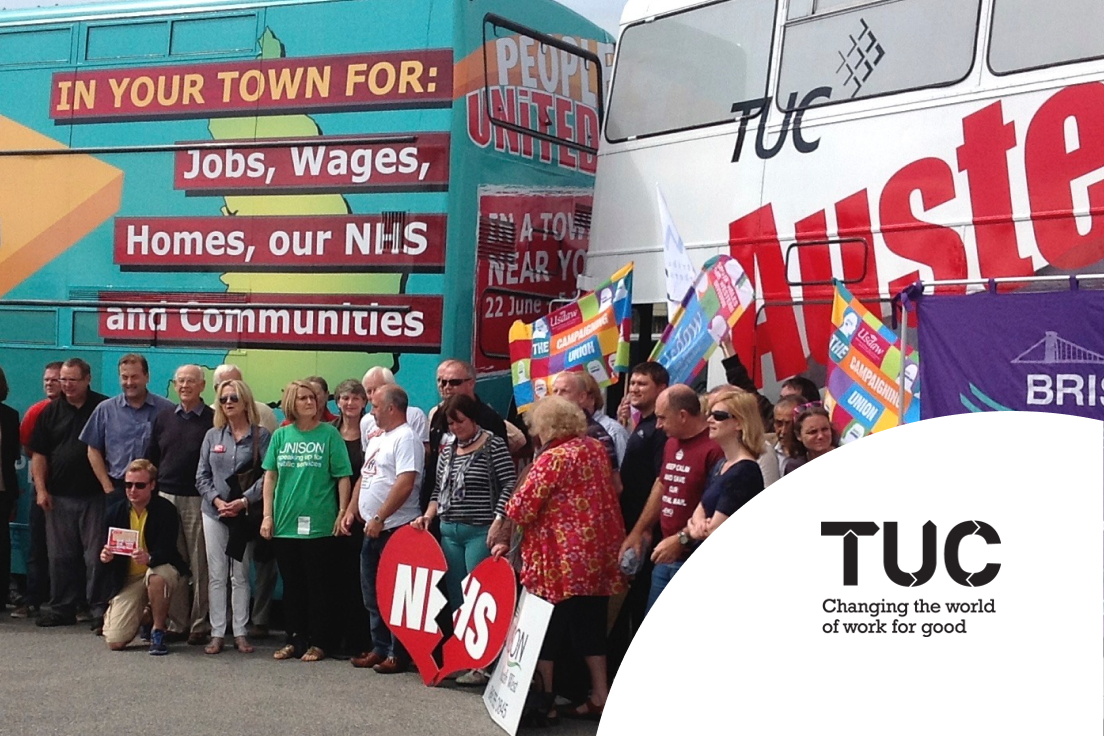 #TBT to being on the road with #TUC &amp; #PeopleUnited 

#commbus #promotionalbus #bustour #roadshowbus #awarenesscampaign #ontour #events #wemakeevents