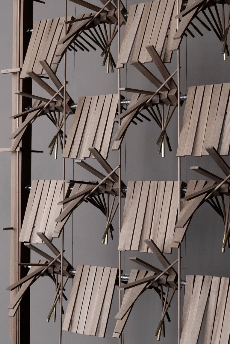 Fantastic integration of <a href="/infinityPV/">infinityPV</a> organic solar cells into the wooden “Moving Light” structure by Kirsten Hermans 

👉 linkedin.com/posts/infinity…

👉 holzbauatlas.berlin/70-moving-ligh…