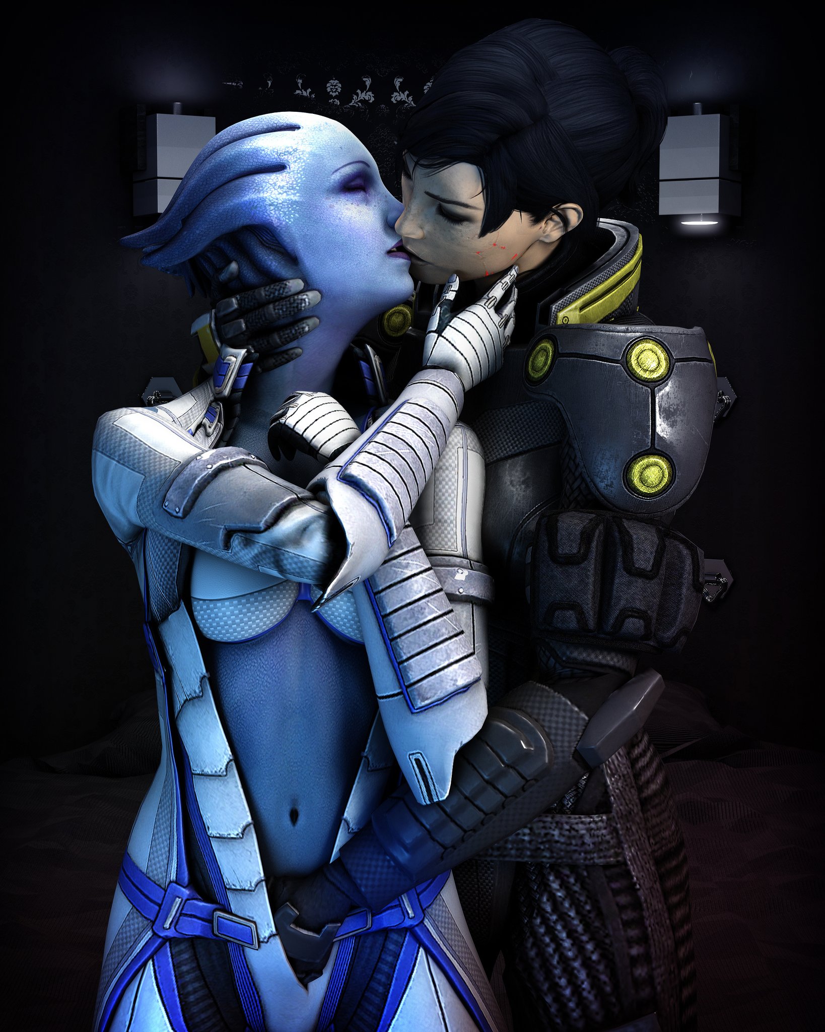 Kira and Liara together in first time after her resurrection