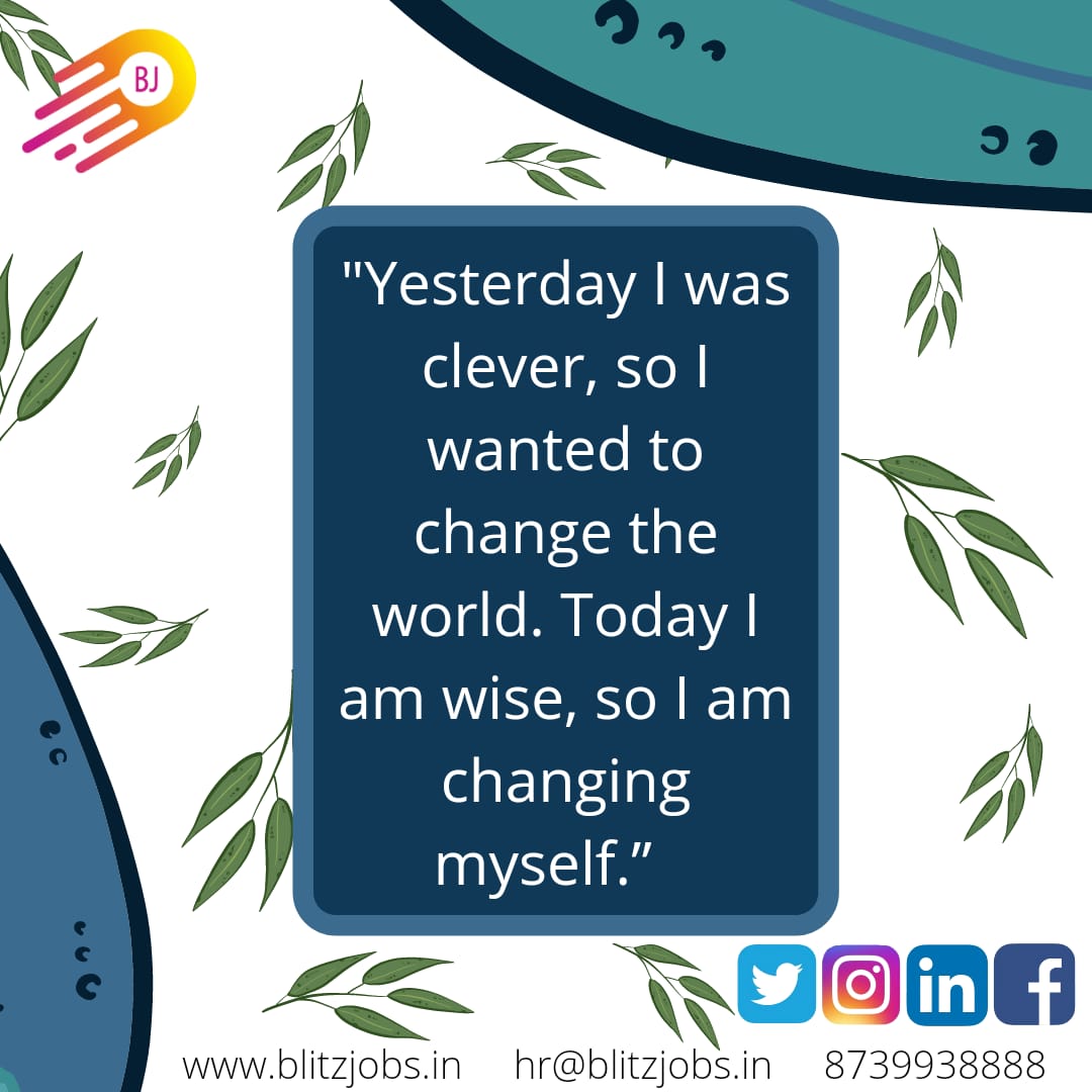 blitzjobs's tweet photo. !! Twister Thursday !!

Quote of the day- "Someday is not a day of the week."

Get best expert advice on businesses and HR solutions with us @blitzjobs.in

Visit our website: https://t.co/umGGVnzGOz

Contact Us:
Email : hr@blitzjobs.in
Phone: 8739938888 https://t.co/Gyvq0KjQs8