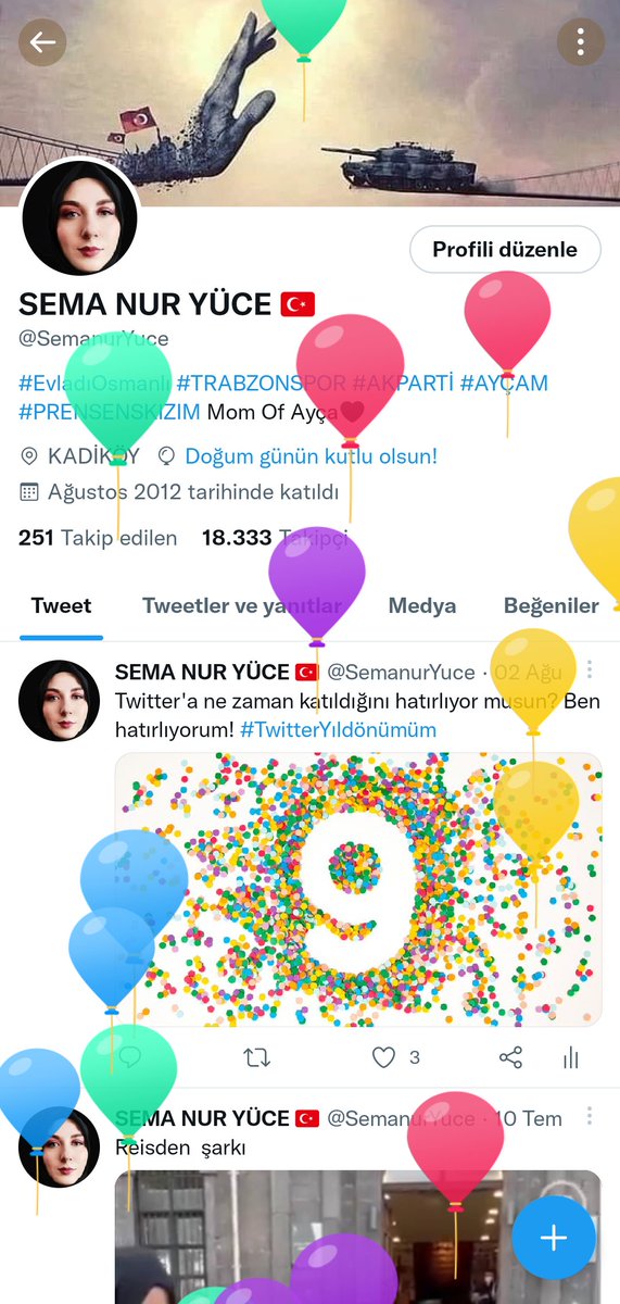 SEMA NUR YÜCE 🇹🇷 tweet media