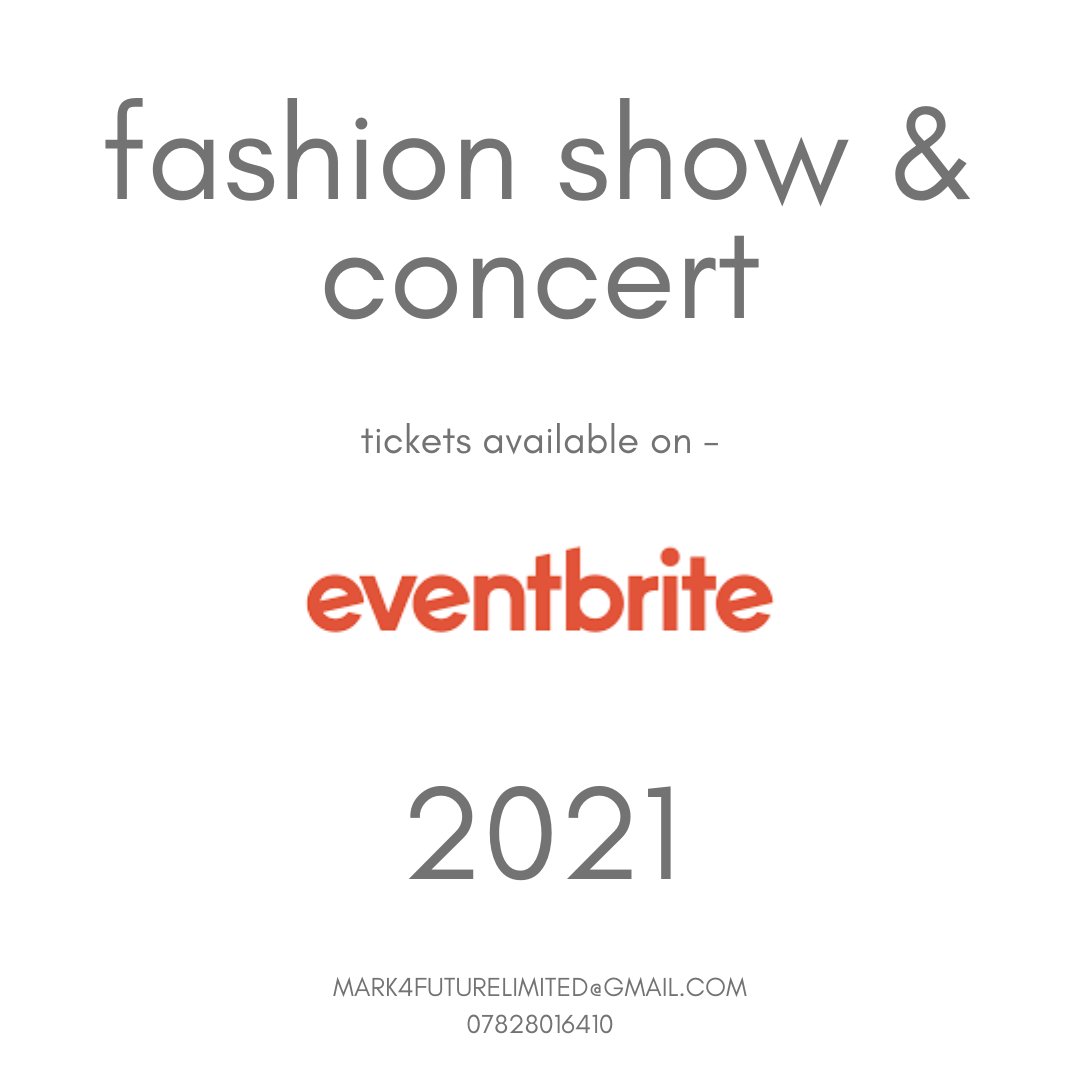 Tickets for our upcoming fashion show are available on Eventbrite. Remember - entry is FREE! For more information contact us either via email at mark4futurelimited@gmail.com or call us on 07828016410. 
eventbrite.com/e/mark4future-…