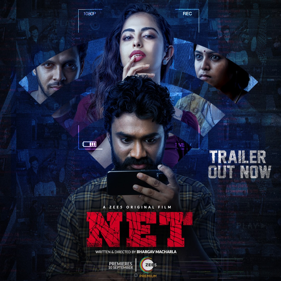 #NETtrailerOutNow Desire, Desperation and inner-Demons have come to life! Here’s the gripping trailer of #NET. Watch here: youtu.be/-AsrVm1ktMc #NET Premieres 10th September exclusively on #ZEE5 @eyrahul @patnaikpraneeta @avika_n_joy @IamVishnuOi @bhargavmacharla @IamAbhiraj