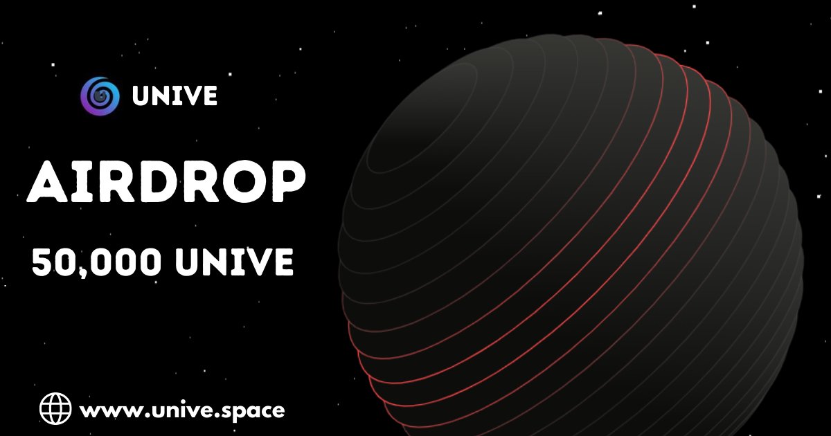 nuzzio's tweet image. 🔍New Airdrop: Unive Airdrop 
🎁Rewards pool: 50,000 UNIVE ($10,000)
Rate:⭐️ ⭐️ ⭐️ ⭐️ 

🔰Airdrop link: docs.google.com/forms/d/e/1FAI…

🔘Complete the social tasks 
🔘Submit your BSC Address

#Airdrop #CryptoForums #Unive_official #BSC