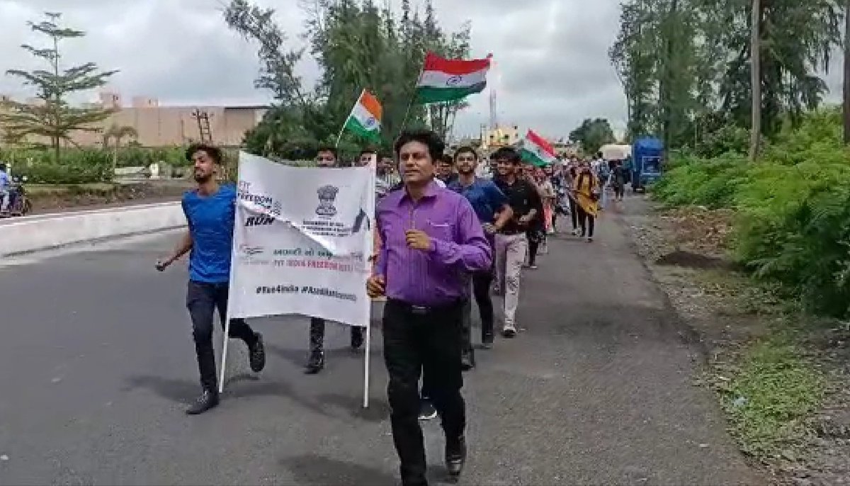 CBCJunagadh's tweet image. #AzadiKaAmritmahotsav mini ICOP #FitIndia #FreedomRun2.0 as a part of  pre Publicity by @FOBJunagadh  at Italava village, block:Navsari, District : Navsari
#AmritMahotsav 
@ROBgujarat @PIBAhmedabad @Nyksindia