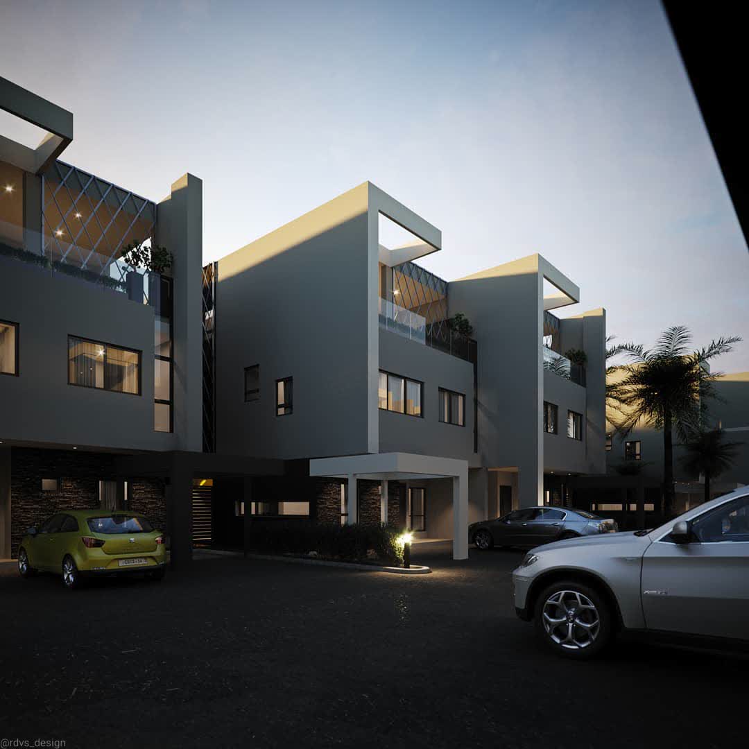 RDVS_DESIGN's tweet photo. The Hamlets by Nest Properties Ghana.
Jawaharlal Nehru Road, Greater Accra. Ghana.
2018.
Architecture by ArcAura.
3D visualization by @RDVS_DESIGN
#cgi
#architecture
#renders
#duskrender
#coronarenderer https://t.co/XfsS4J3t28