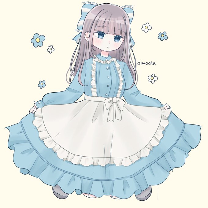 おさらいも 遅筆 Osaraimonのイラスト