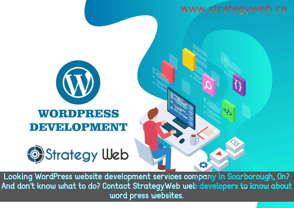 StrategyWebs's tweet image. Looking WordPress website development services company in Scarborough, On? And don&apos;t know what to do? Contact StrategyWeb web developers to know about word press websites.
#wordpress #wordpressdeveloper #wordpresswebsite #wordpressdesign #scarborough #webdesign #Canada
