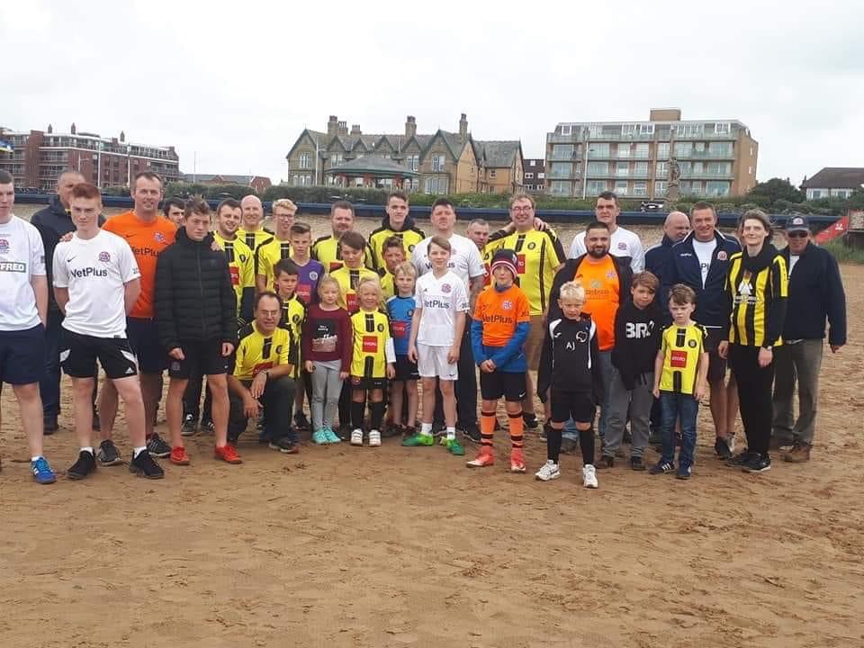 AFC Fylde Fan Page (@fyldefanpage) on Twitter photo AFC Fylde, On this day 2 years ago…
Monday, 26th August 2019
AFC Fylde fans 2-1 Harrogate Town fans
⚽️ Dan Fryer
⚽️ Ross Lumsden
Friendly
Lytham St.Anne’s Beach
Attendance- unknown
<a href="/HTAFCSupporters/">Harrogate Town Fans</a>
<a href="/HarrogateTown/">Harrogate Town AFC</a> AFC Fylde, On this day 2 years ago…
Monday, 26th August 2019
AFC Fylde fans 2-1 Harrogate Town fans
⚽️ Dan Fryer
⚽️ Ross Lumsden
Friendly
Lytham St.Anne’s Beach
Attendance- unknown
<a href="/HTAFCSupporters/">Harrogate Town Fans</a>
<a href="/HarrogateTown/">Harrogate Town AFC</a>