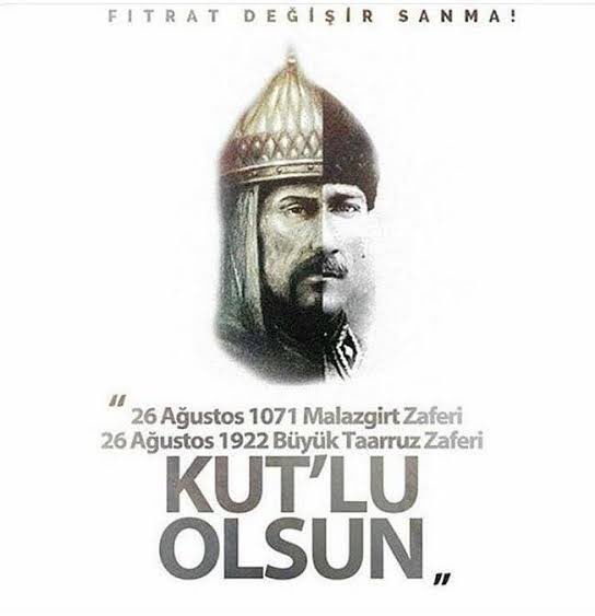 #MalazgirtZaferi  Fıtrat değişir sanma, bu kan yine o kandır!