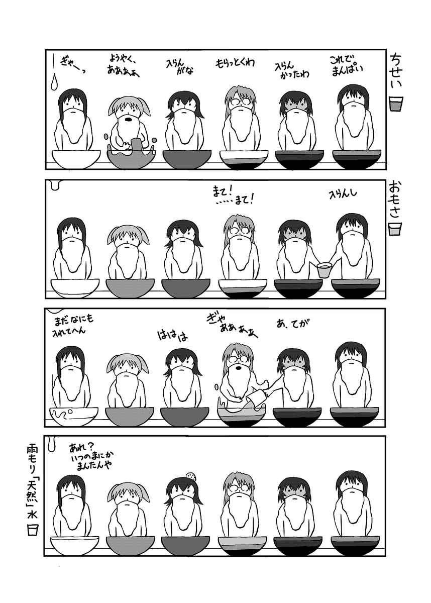 神があずまんがキャラを作る時 