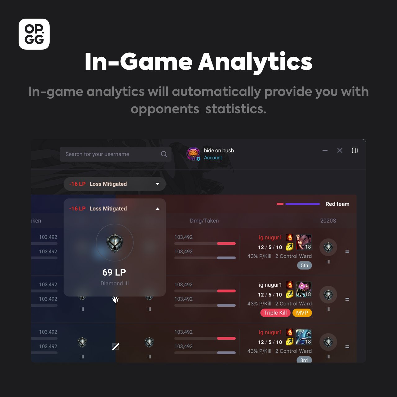 OP.GG on X: We're so excited to announce the official release of our brand  new OPGG Desktop App! 🥳🥳🥳 Check it out now! 🔽  ✓  Fully Automated ✓ Absolutely Free ✓