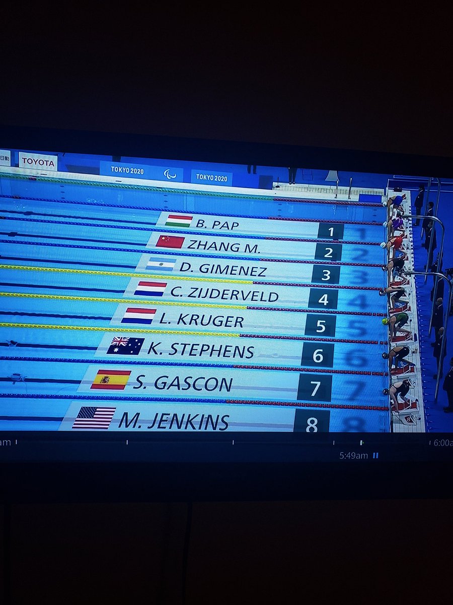 Let's go lane 8! <a href="/GCC_SwimDive/">GCC Swimming/Diving</a> <a href="/GroveCtyCollege/">Grove City College</a> #Paralympics