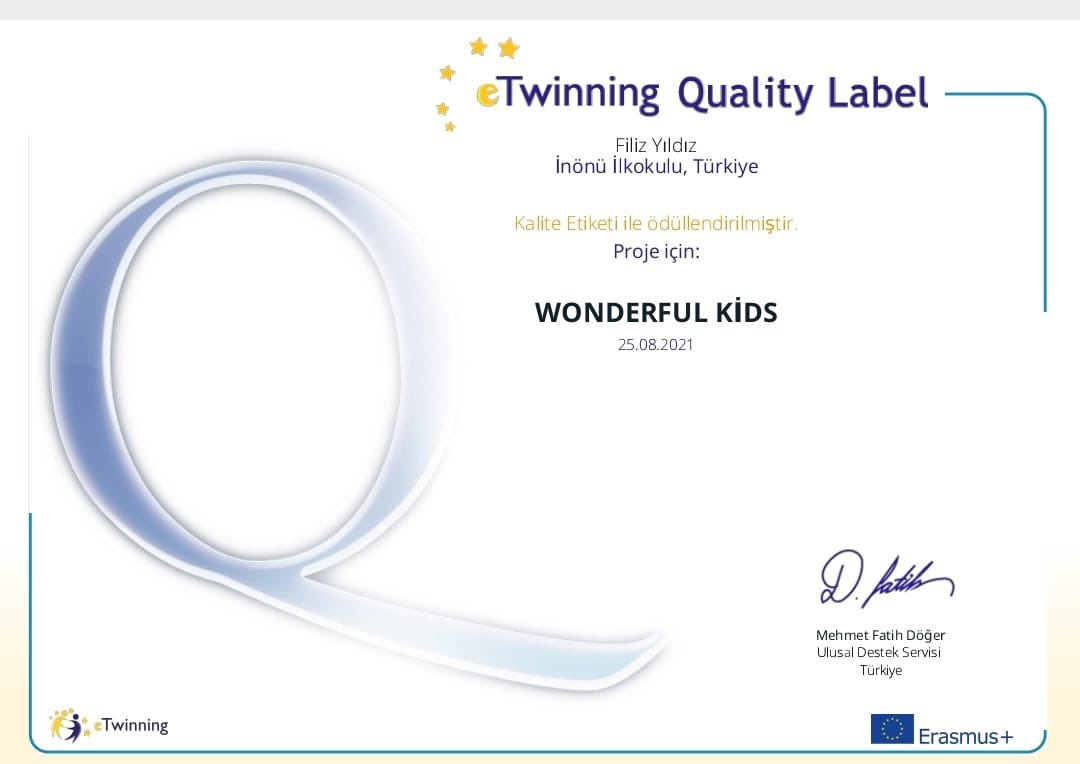 Okulumuz sınıf öğretmenlerinden Filiz Yıldız’ın yürütmüş olduğu eTwinning Projeleri ulusal kalite etiketi ile ödüllendirilmiştir.<a href="/memleventyazici/">Levent Yazıcı</a> <a href="/OzilLevent/">Dr. Levent Özil🇹🇷🇹🇷🇹🇷</a> @bbaris_yildiz  <a href="/Avcilarilcemem/">Avcılar İlçe Millî Eğitim Müdürlüğü</a> <a href="/eTwinning_ist/">eTwinning İstanbul</a> <a href="/avc_twinning/">e Twinning Avcılar</a>