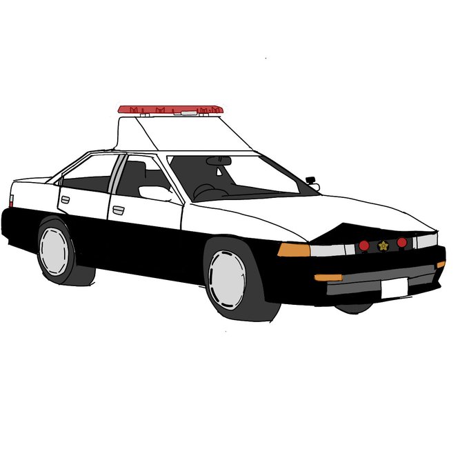 パトカーのtwitterイラスト検索結果