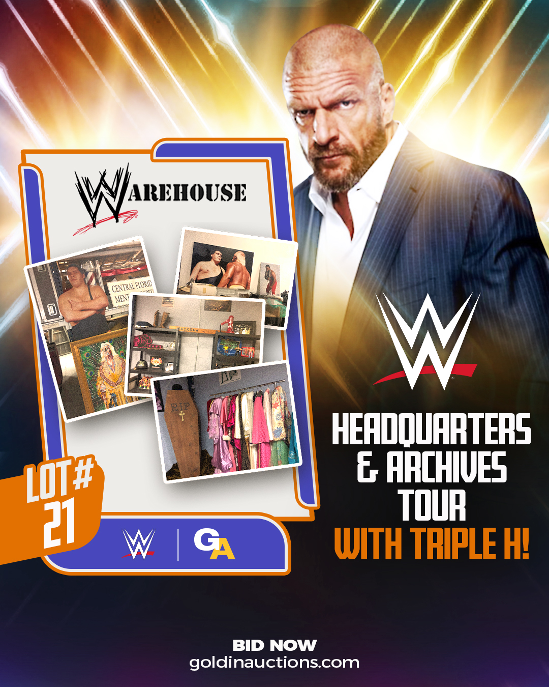 WWE on Twitter "Bid now for a onceinalifetime chance to win a tour