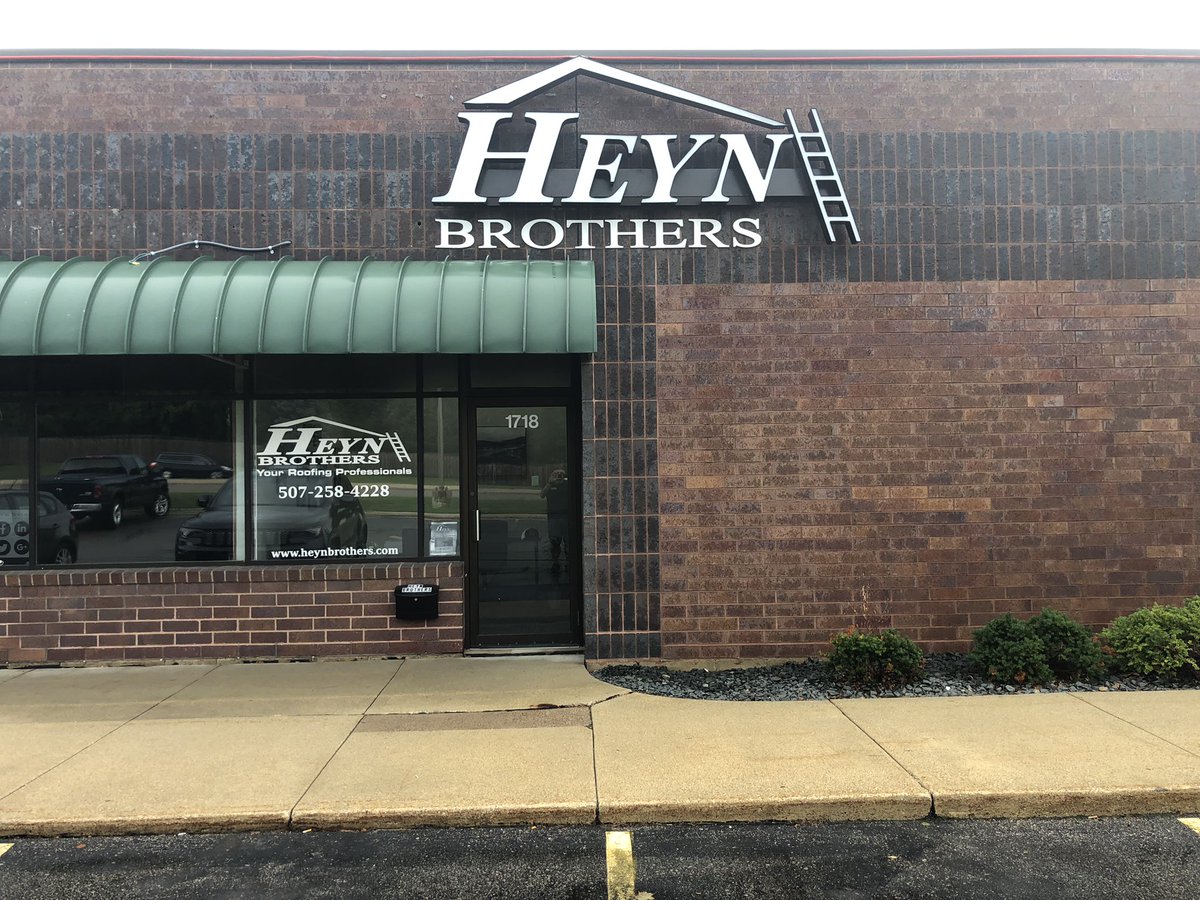 Finally have the Rochester office signage up!