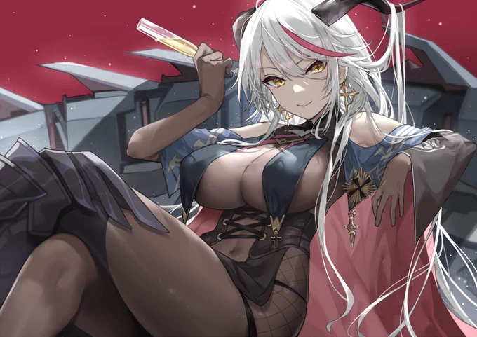 エーギル描いた
#アズールレーン 