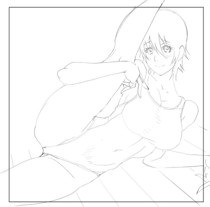 製作工程は、PCで大まかな下書き→プロジェクターで色紙に投影してトレス、極力直接手で触れないように進めております🙌 