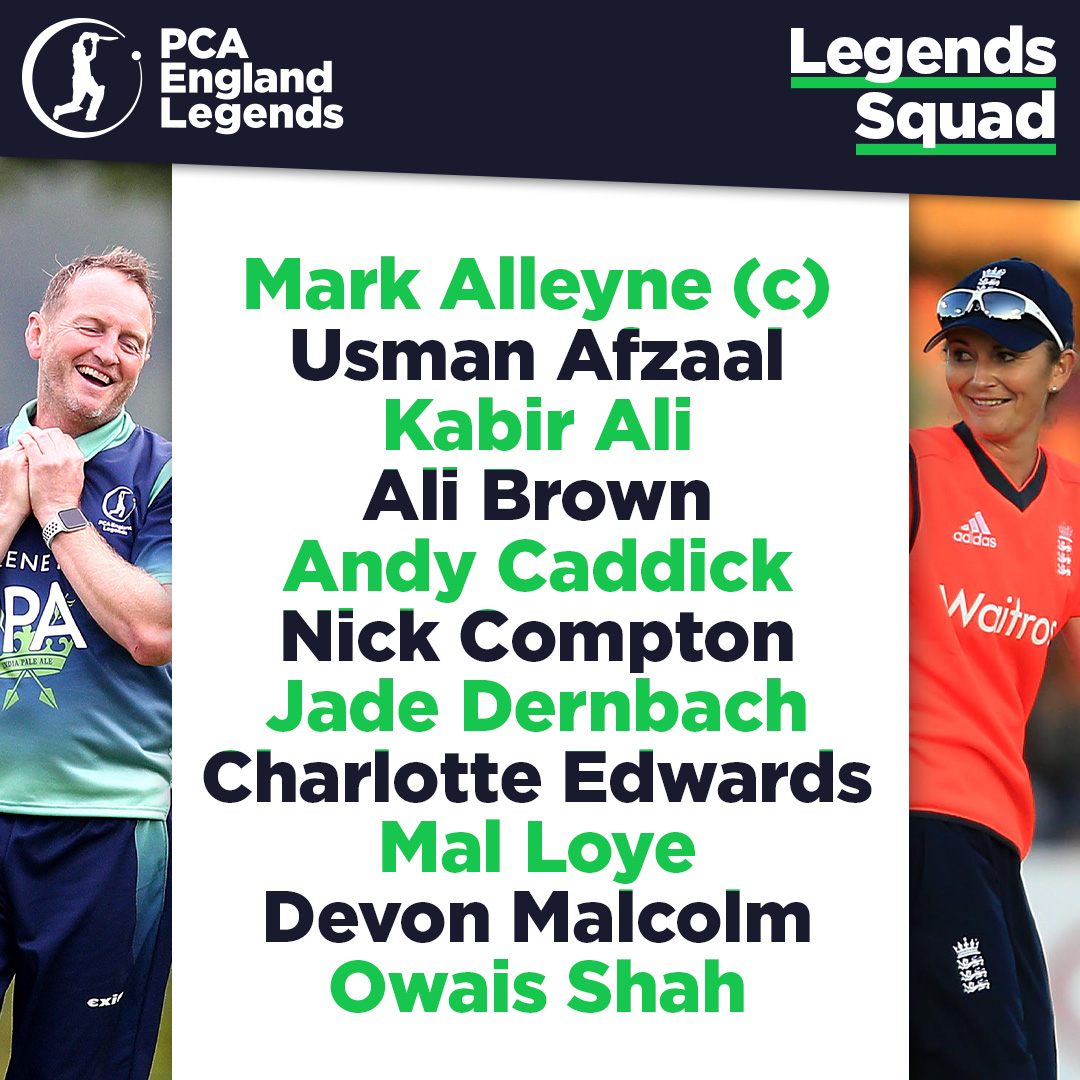 🗞️ 𝗧𝗵𝗶𝘀 𝗷𝘂𝘀𝘁 𝗶𝗻 - a Legends debut for @C_Edwards23! 🏏 The PCA President and @englandcricket icon will be the first female player to appear for the #PCAEnglandLegends. 🔜 The side are set for their final 2021 fixture at Eversley CC tomorrow.