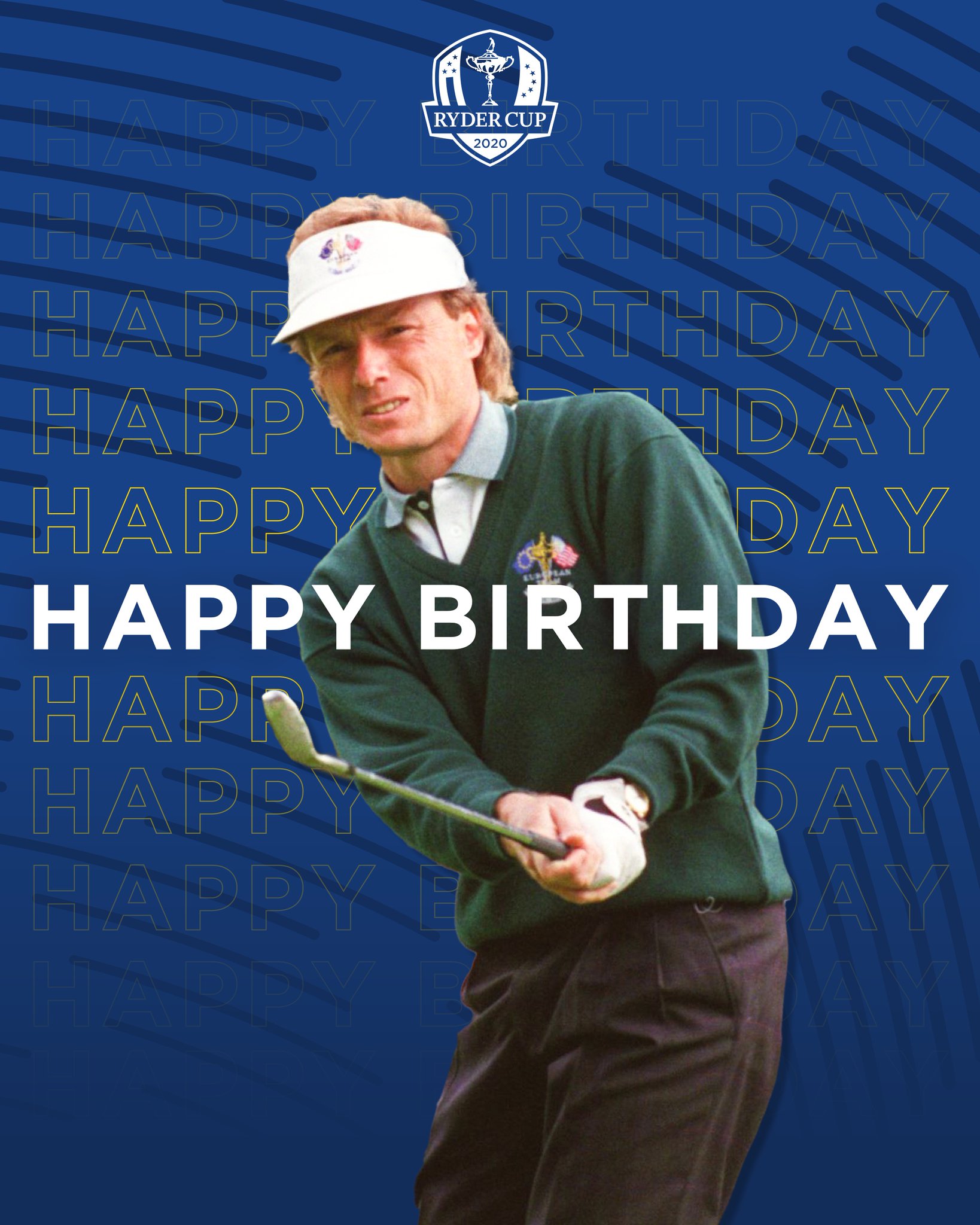 1  0  Appearances
5  Victories Winning Captain

Happy birthday Bernhard Langer 