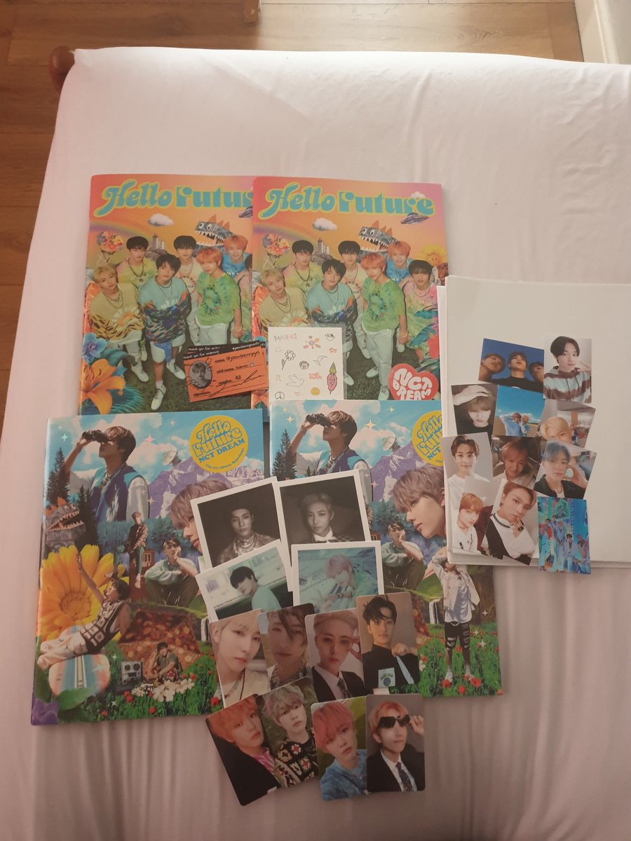 LuHoelyFlutes's tweet photo. Maisy mail🥳🥳ty to the wonderful & amazing @jaemberrygos for hosting the dreamie go the albums arrived they're beautiful & pretty happy with the pulls & cute freebies tysm masiy ur a star plz do join her go's she's amazing imma sob the renjun two toned pc🥺😭💖#jaemberryproofs https://t.co/JVBAZzoJrq