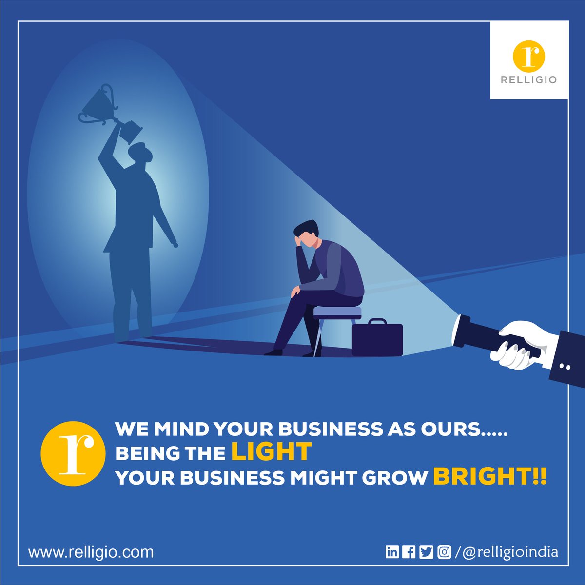 We target on customer relationship marketing one of the most difficult aspects of growth....
#relligioindia #digitalbusiness #godigital #innovativemarketing #busienssinnovation #businessideas  #businessgrowth #clientstatisfaction #fullfillingclientsneeds #growth10x