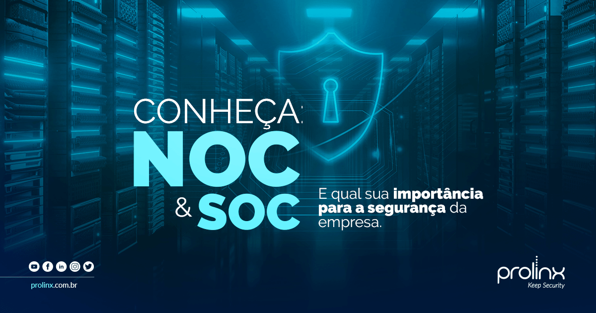 prolinxTI's tweet photo. NOC é uma central responsável pela manutenção da disponibilidade de rede e infraestrutura, enquanto o SOC é responsável pela segurança dela. Ambos se complementam, mantendo o negócio em perfeita atividade.

Saiba mais acessando o link https://t.co/8TCzchdcqn

#ContaComAProlinx https://t.co/INeI7r9NeT