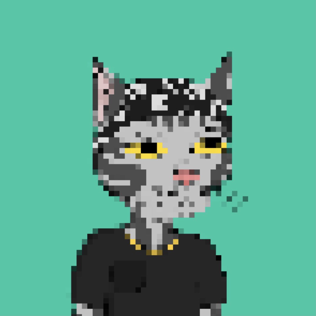 GutterKittyGang's tweet photo. Hey @andymilonakis Pixel Cat Gang would love to greet you with this beautiful Pixel Cat 🐈‍⬛ 

Send us your adress and we'll happily send it to you 😺

#PixelCatGang https://t.co/RvrN3UO1tO