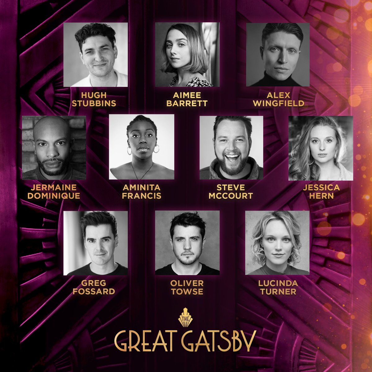 Afternoon Old Sport! I’d like to introduce you to some very important people… 👇

You may bump into them at one of my infamous parties! 🥂

#ImmersiveGatsby