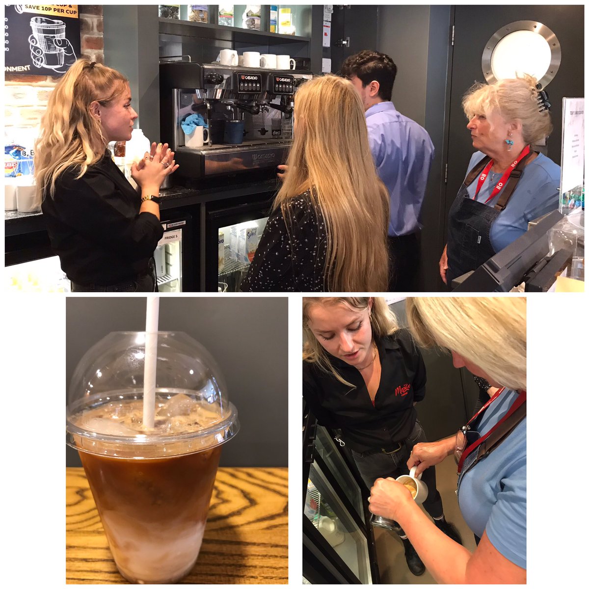 Fabulous training session <a href="/IDS_UK/">Institute of Development Studies</a> with the lovely Ella from <a href="/mozzocoffee/">Mozzo Coffee</a> Frappe’s, Iced Coffee’s &amp; Barista training @Thomas_Franks_  <a href="/SussexUni/">University of Sussex</a> LAUNCHING ON MONDAY ☕️ Pop into <a href="/IDS_UK/">Institute of Development Studies</a> for a taster