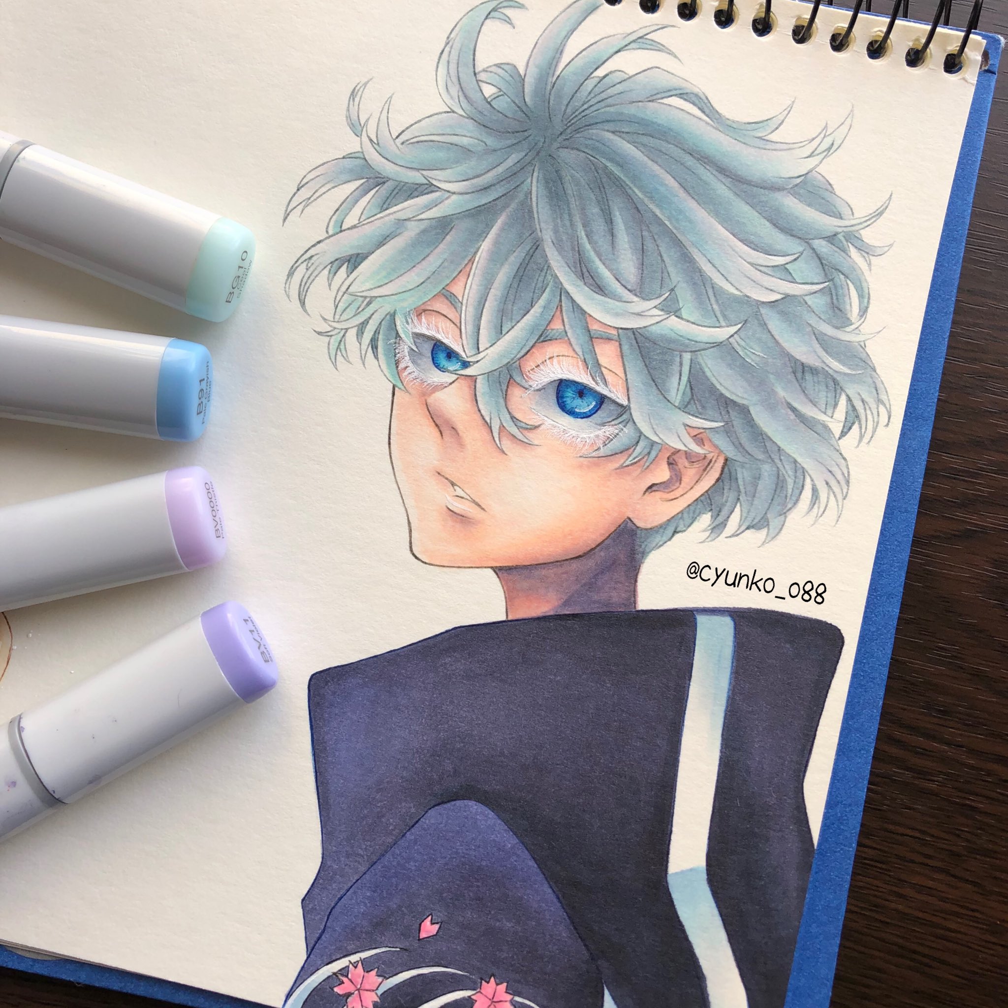 東京リベンジャーズ　呪術廻戦　マイキー　五条悟　色紙 呪術廻戦×東リベ】もしも乙骨憂太がマイキーと遭遇したら