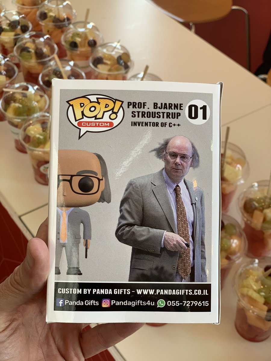 AdiShavit's tweet image. Another @stroustrup @OriginalFunko raffled by @FireboltHQ today at @corecpp #corecpp2021
