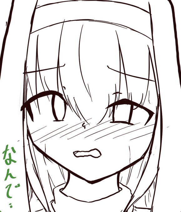 3ヶ月くらい裏で我慢させられてたシスターさん描いてる 