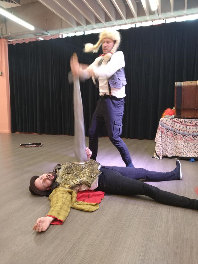 CaptainSplats's tweet image. Back to the boards! Midsummer Night's Dream with @splatsentertain courtesy of the lovely folk at The Yellow. Next step, next door = Wembley!