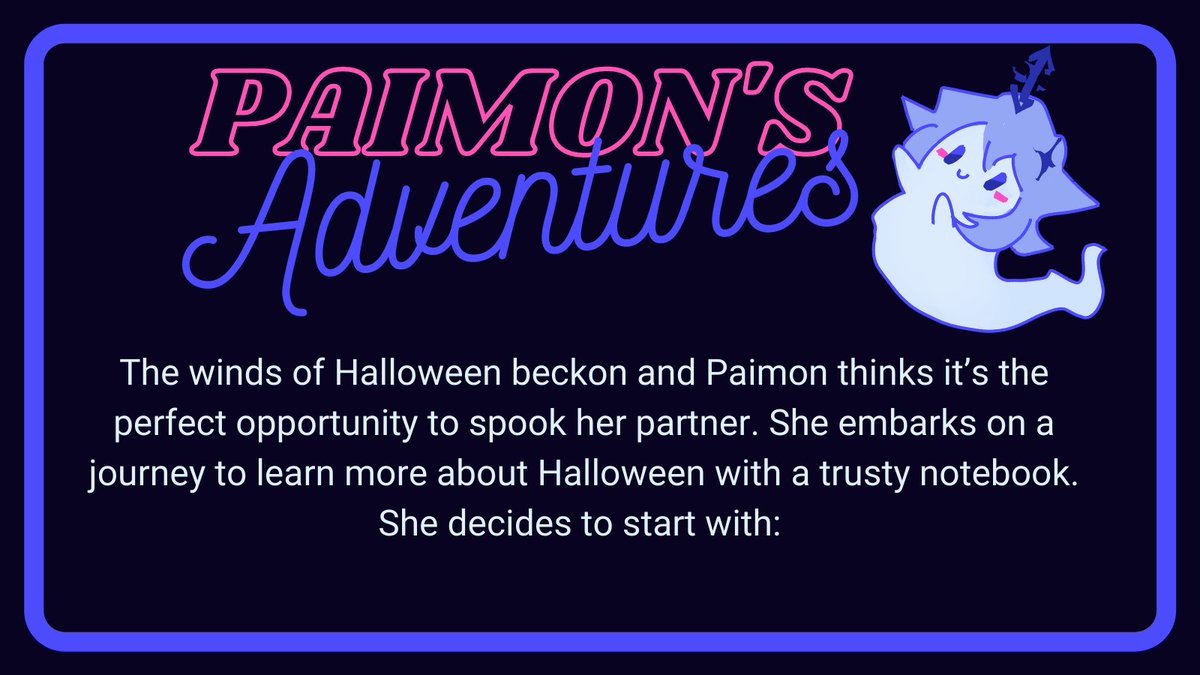 spookyzine's tweet image. BRRR we are getting towards *that* time of the year. To stave off the chills why not join us in a little spooky adventure.................
#genshin #fic #spooky #story