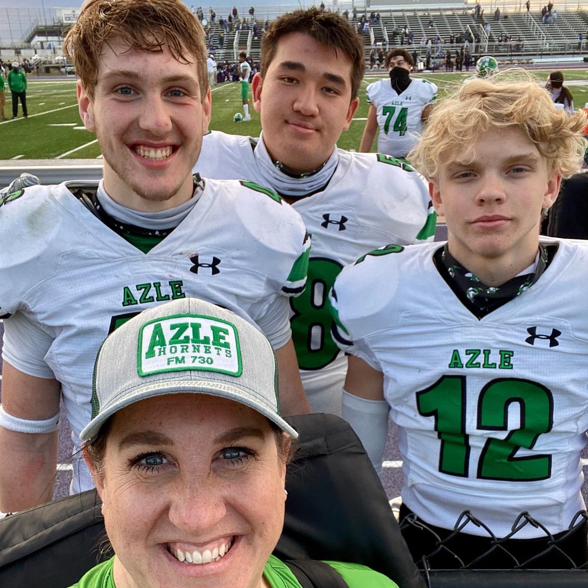 MystieG's tweet photo. Tonight will be tough. Tonight is the first game to play w/out your brother, friend, teammate. Remember, he’s always with you. Remember to play #thejackway #truehornet58 Do it for Jack! @JackSchwantz29 @B_Gilbreath_52 https://t.co/ejcZkocIqw