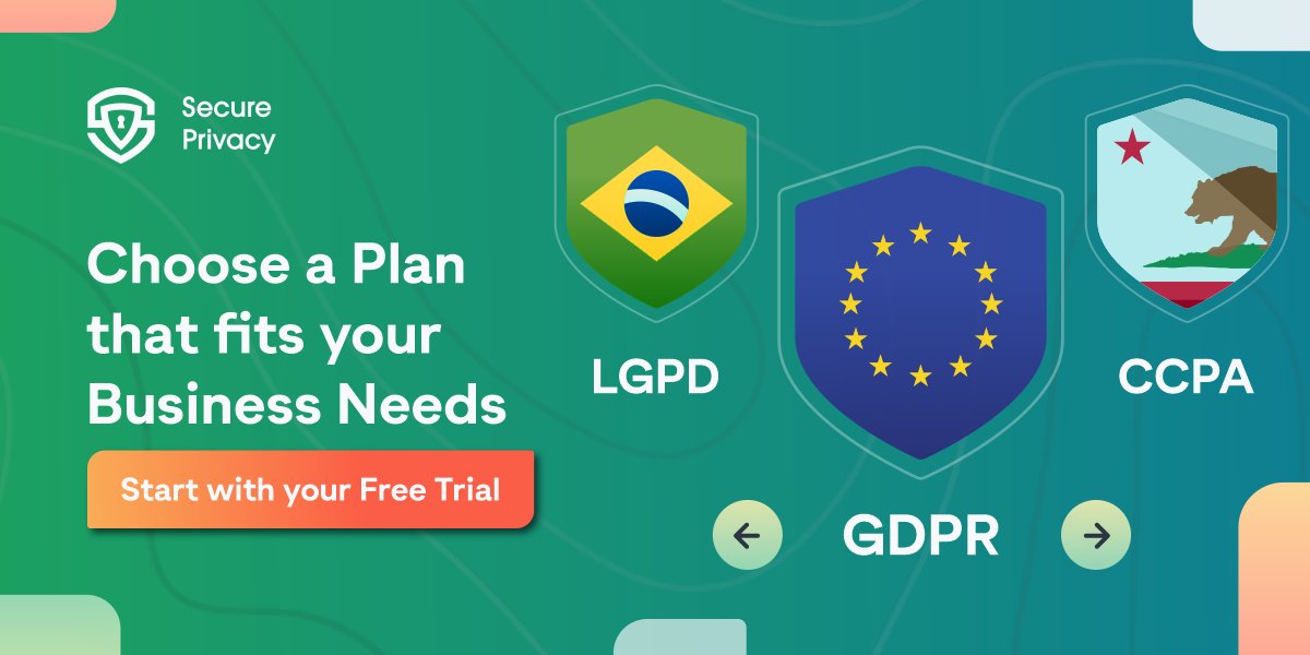 SecurePrivacyAI's tweet image. #SecurePrivacy offers flexibility to suit your business needs.
Whether you want the essentials or require advanced #compliance tools 🛠️, Secure Privacy has the plan for you ✅.

Choose a Plan and Start your Free Trial: secureprivacy.ai/pricing

#GDPR #CCPA #LGPD #dataprotection