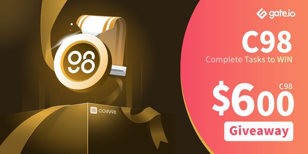 Gate's tweet photo. 😋You have to be in it to win it😋 

🔥#GateIo $600 $C98 #Giveaway🔥

👉Follow @gate_io &amp; @coin98_wallet 
👉Retweet &amp; @ a friend
👉Period: 1 week

➡️Come &amp; Join: https://t.co/QDOyR9ahiA

#Rewards #Giveaways #Cryptocurency https://t.co/9mUxk7pxXI