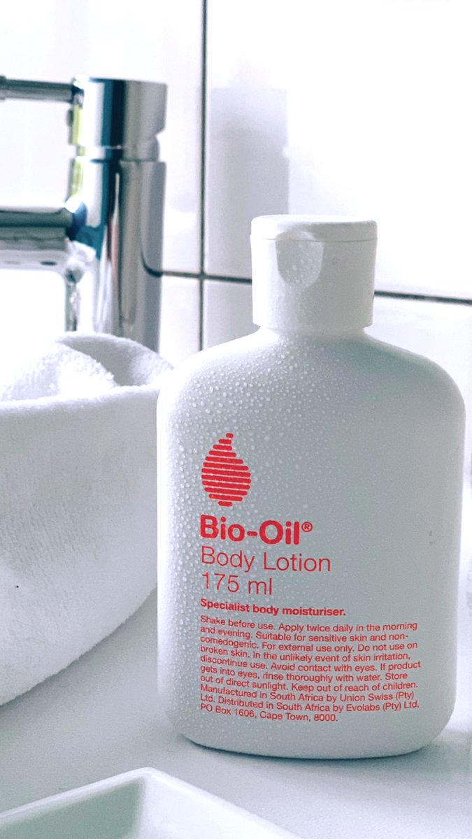 CandiceLeeKan's tweet photo. The NEW Bio-Oil Body Lotion is flipping incredible. Ultralight formulation (absorbs in an instant) with more than 2X the oil content of other moisturisers. Super hydrating & #Vegan
R144.99 (175ml) R189.99 (250ml)
#ShakeBeforeUse #BioOilBodyLotion https://t.co/JP5225Abo0