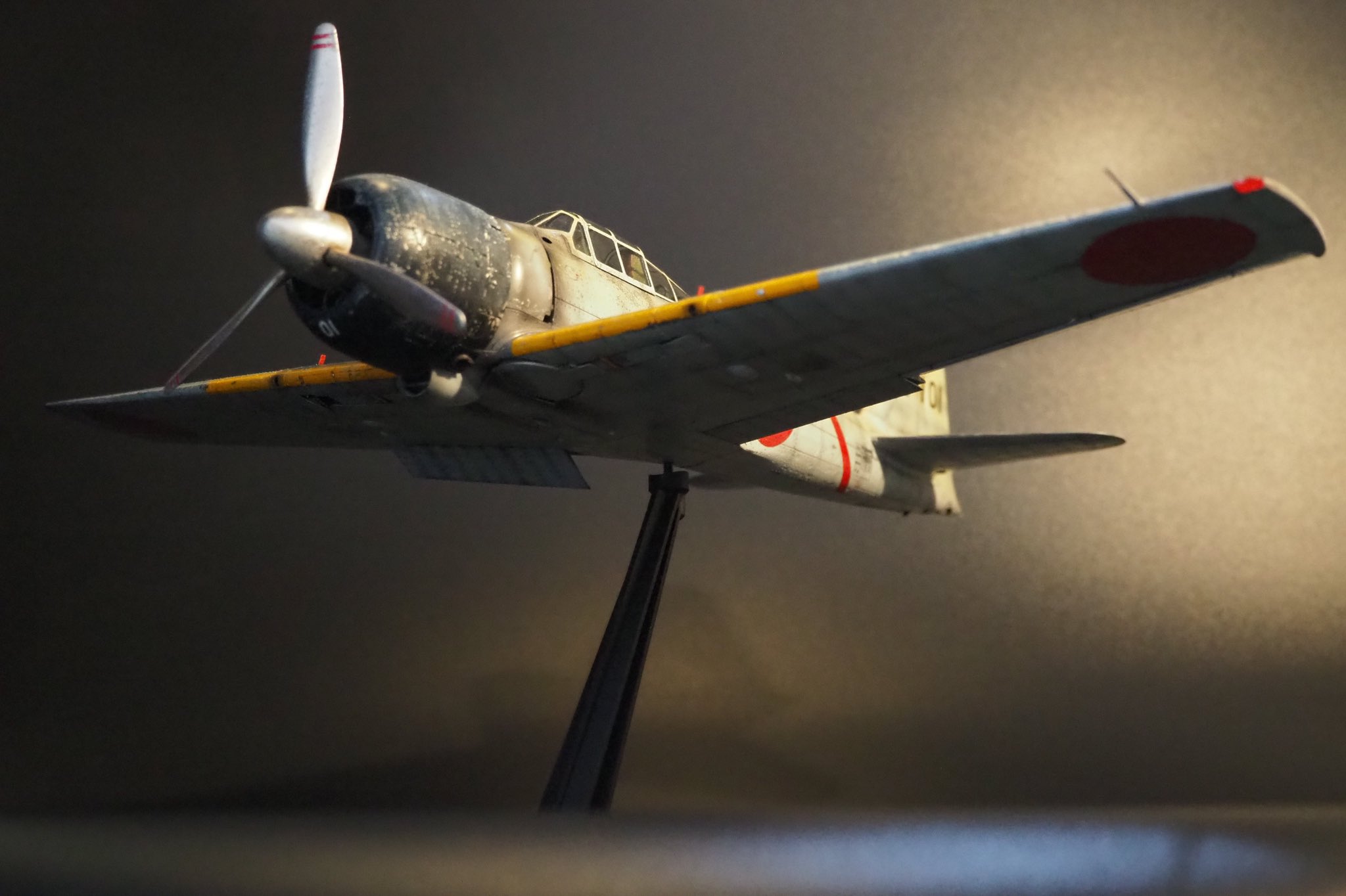 大日本帝國海軍 零式艦上戦闘機 三二型 外板使用 キーホルダー