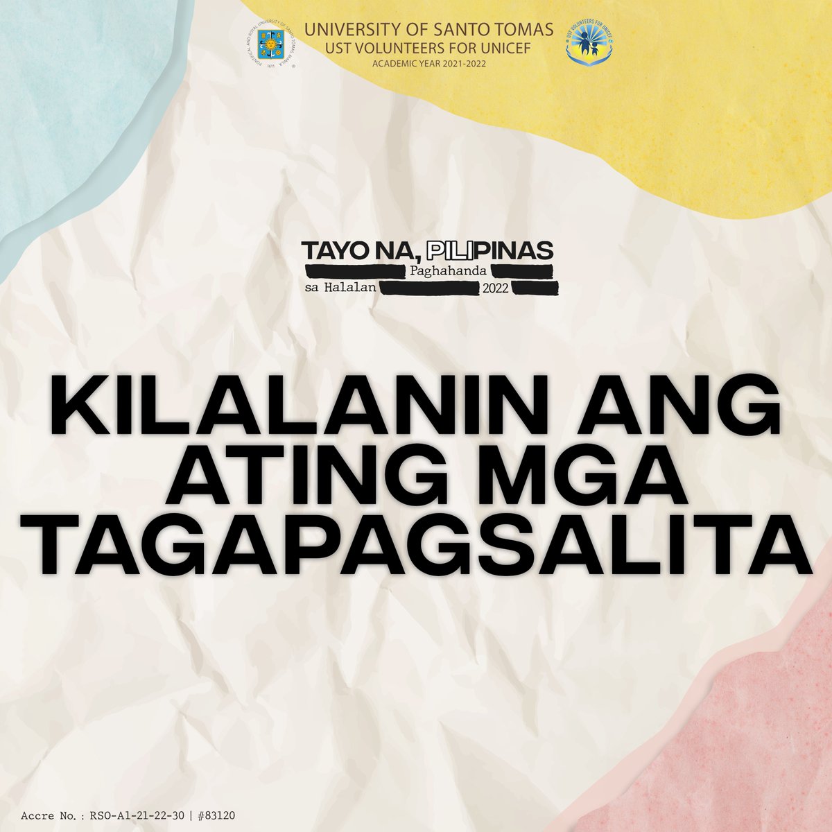 ustunicef's tweet photo. HANDA KA NA BA? HALINA'T KILALANIN MUNA ANG ATING MGA TAGAPAGSALITA

Huwag palampasin ang pribelehiyong marinig ang kanilang kaalaman ukol sa karapatang pagboto! Ang kanilang runong na hubog ng ilang dekadang karanasan sa paksang ito ay maaari mong matutunan - https://t.co/3CD0ZeUdqC